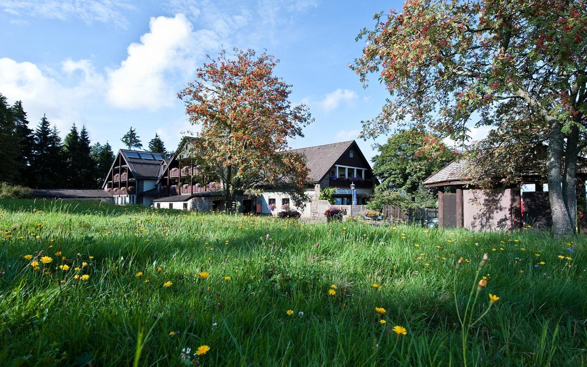 Berggasthof & Hotel Sennhuette Fladungen Esterno foto